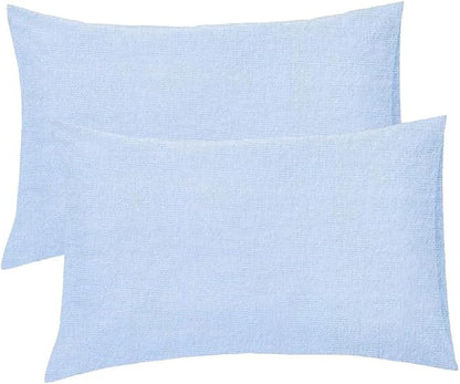 KHIM Luxury Deep Fitted Sheet 10”/25CM Breathable Poly Cotton Plain Soft Long-Lasting Bed Sheet Single Double King Super King, Pillowcase Pair Available in 8 different colors